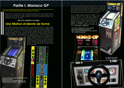 Livre sur Sega Turbo et Moncao GP et les jeux de course de Chez Côté Gamers