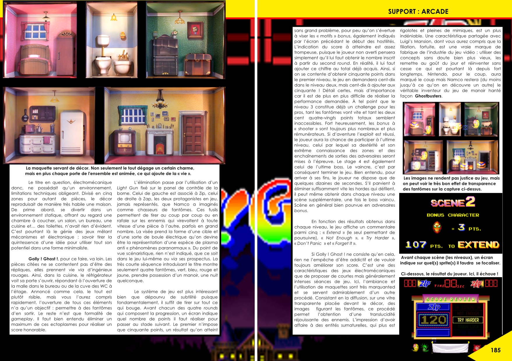 Golly Ghosts de Namco en arcade, précurseur de Luigi's Mansion article de Côté Gamers