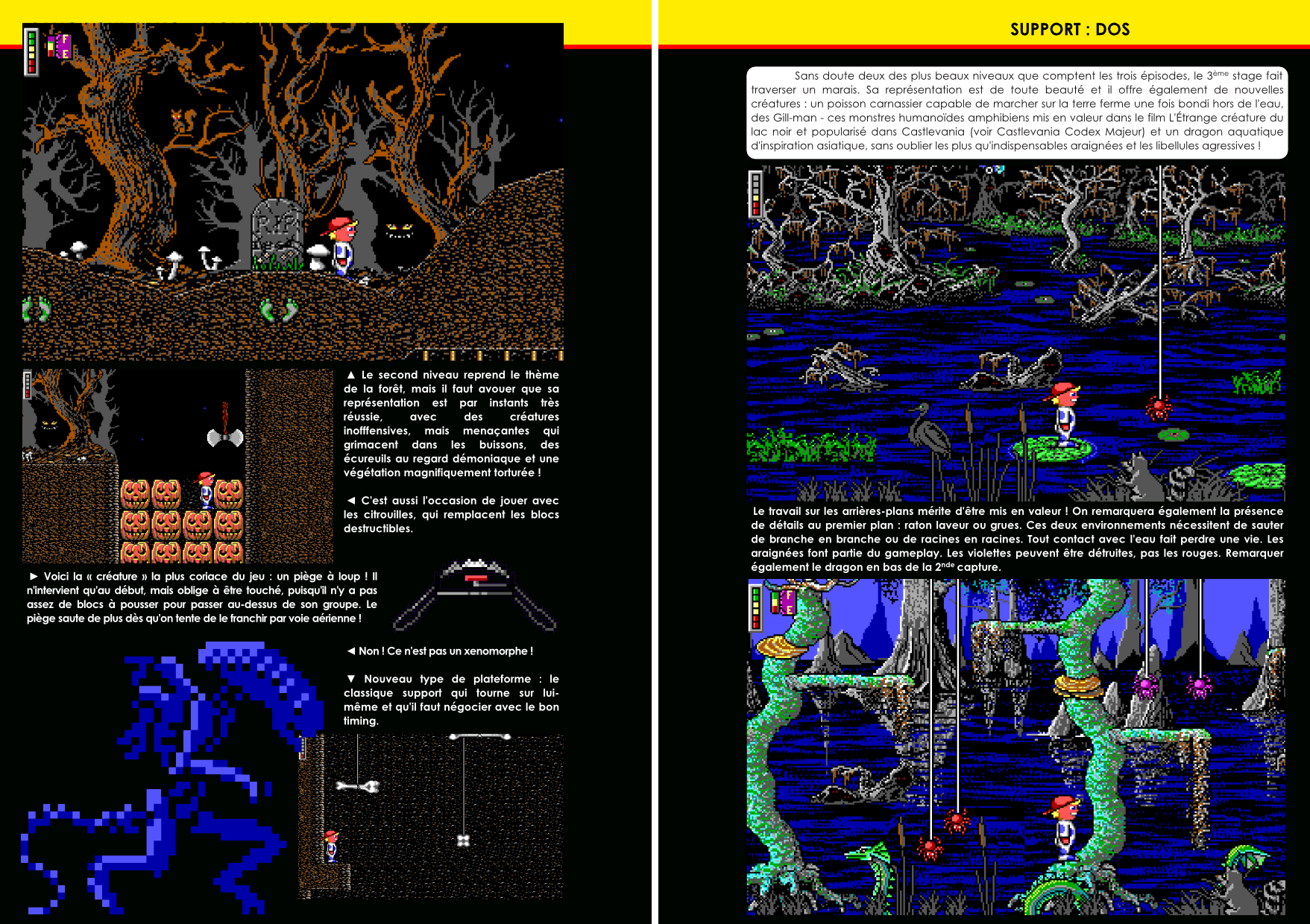 Monster Bash jeu pour PC article du magazine Côté Gamers