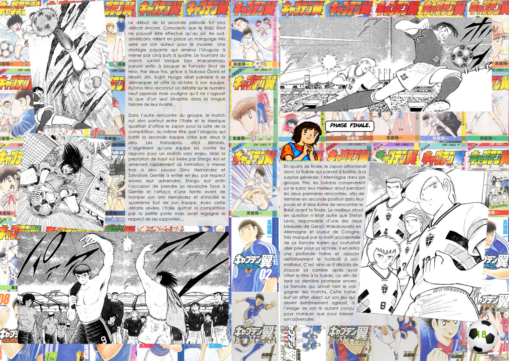 De Nankatsu à Barcelone 40 ans de Captain Tsubasa, Résumé mangaextrait 1