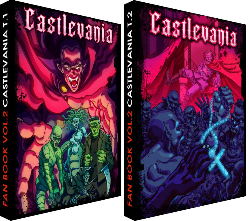 Castlevania Deluxe Box Livre vol.1 et vol.2