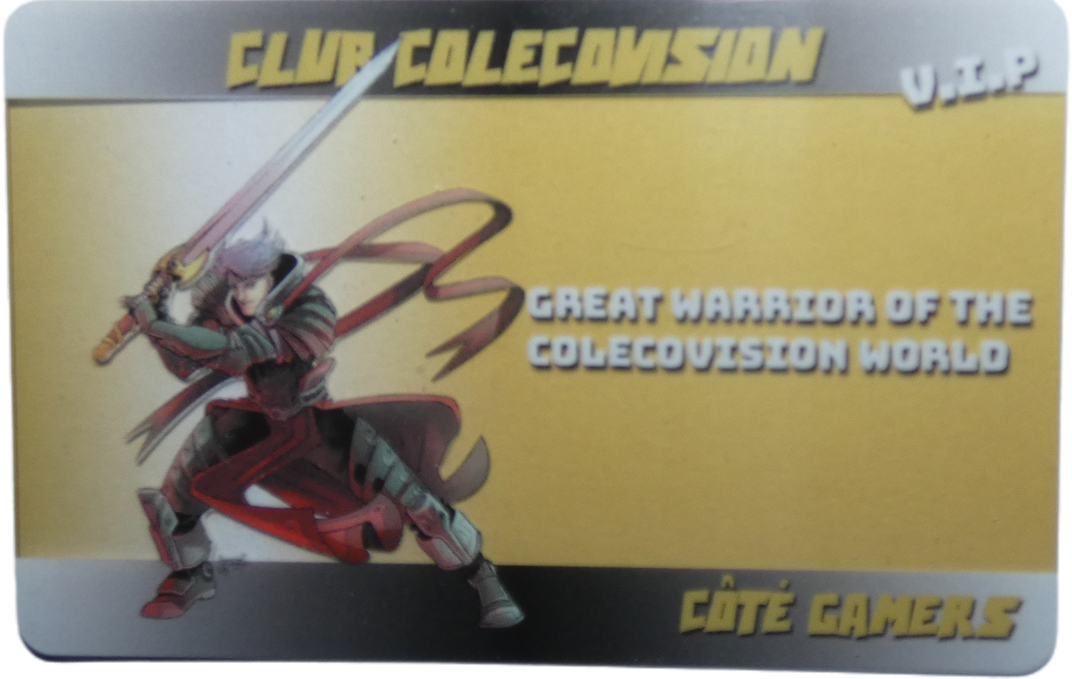 Club ColecoVision, member's card