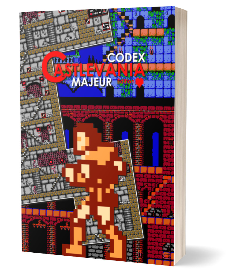 Castlevania Codex Majeur édition coeur couverture spéciale