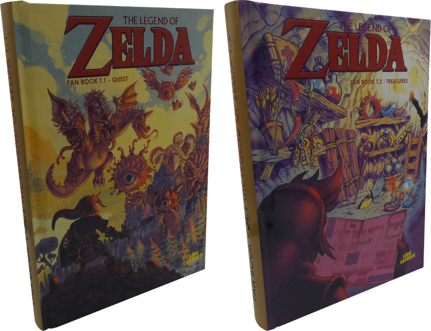 Fan Book Zelda Deluxe Box Tome1 & 2