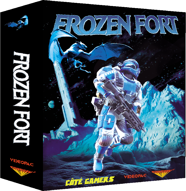 Frozen Fort  - planeta gelo Videopac Odyssey 2 boite