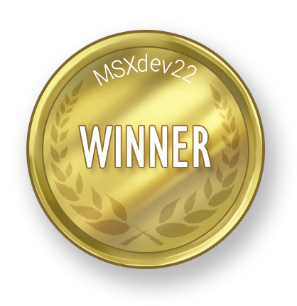 MSXDev22-winner medal