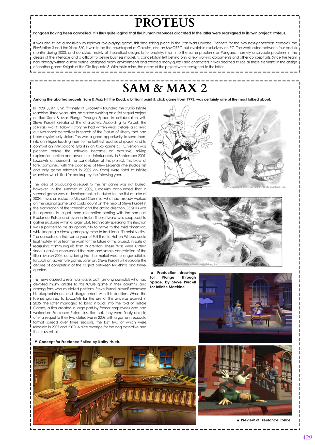 LucasArts The Chronicles sample page 8