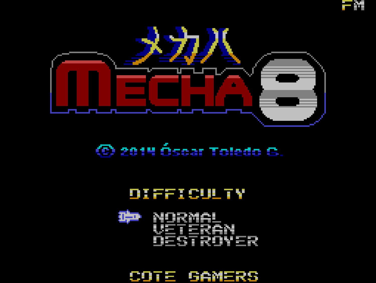 Mecha-8 Sega Master System écran 1