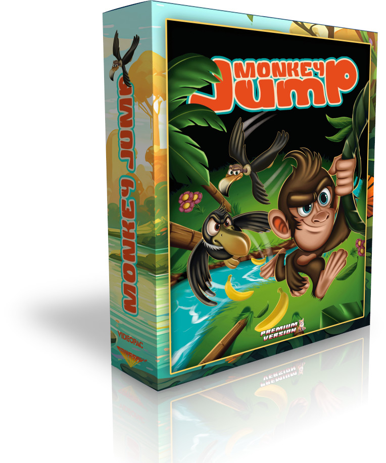 Monkey Jump Videopac Odyssey 2 box