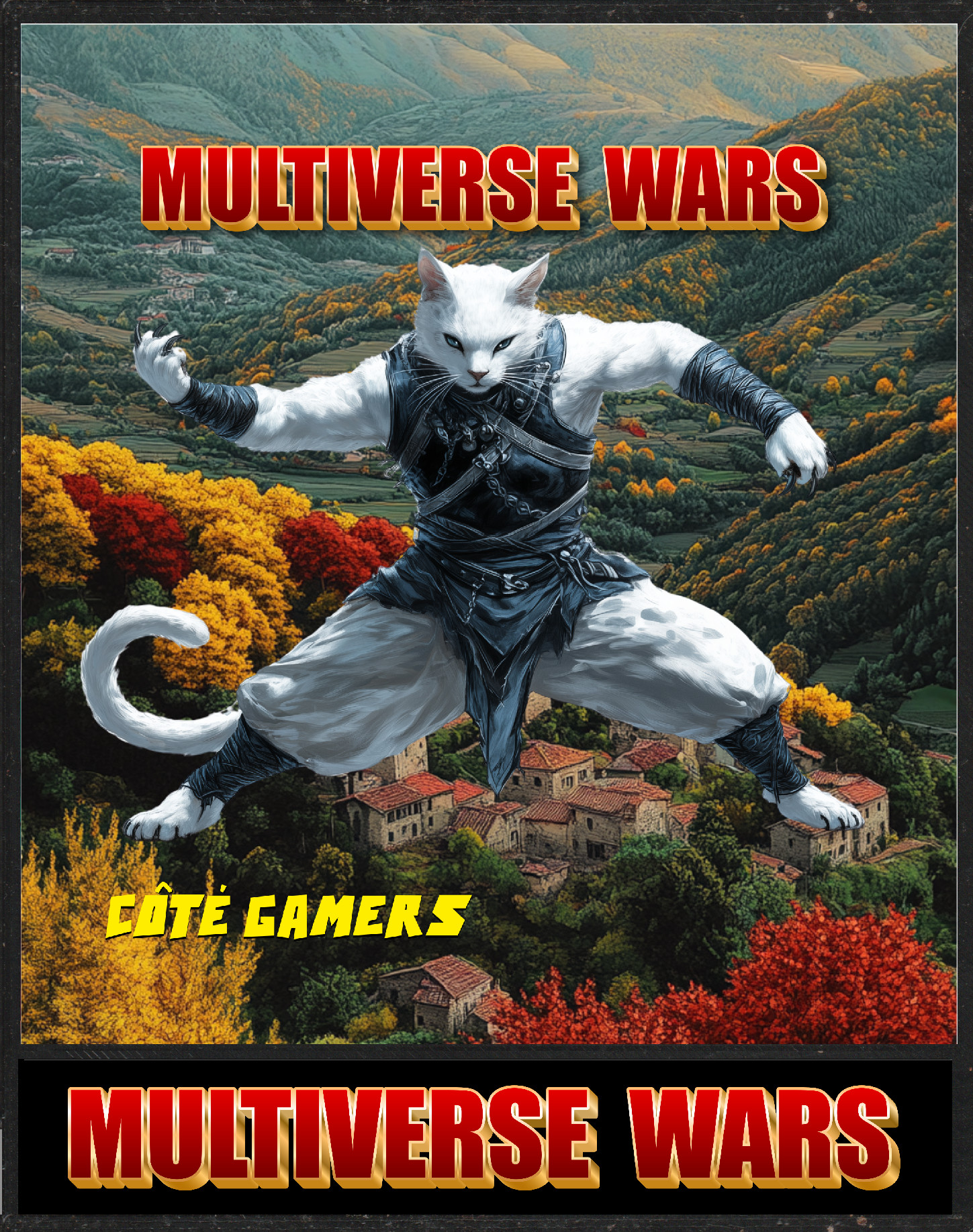 Multiverse Wars Intellivision Cartridge and sticker