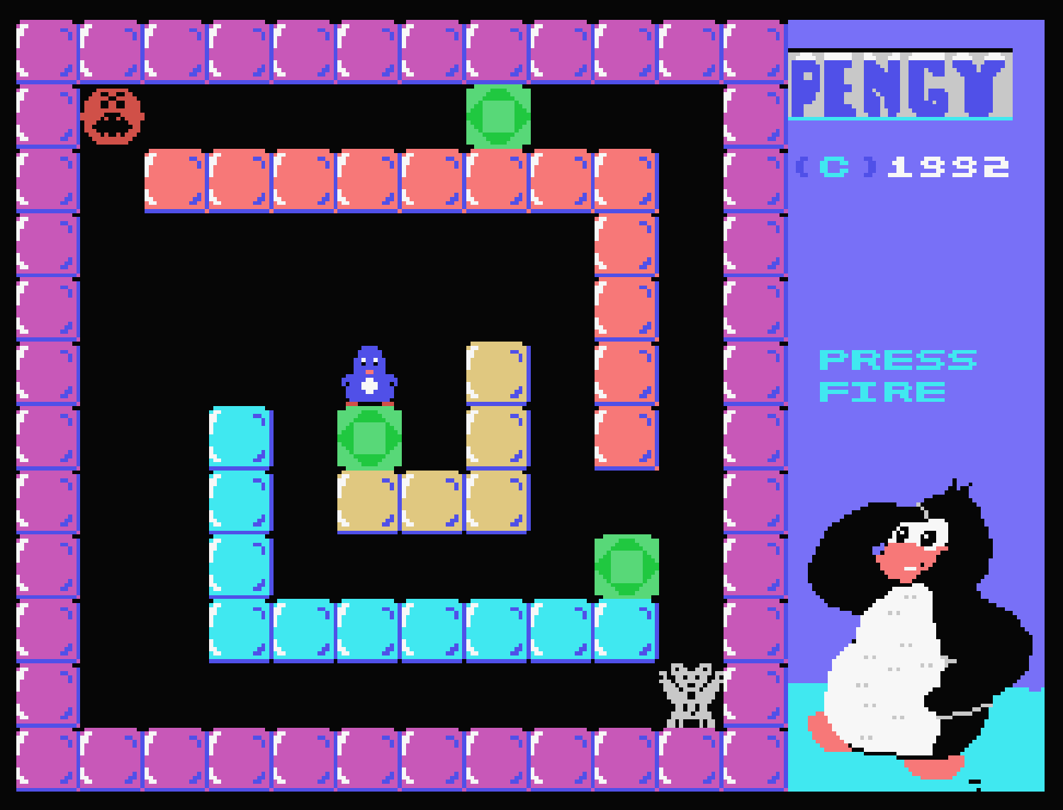 Pengy ColecoVision screen 2