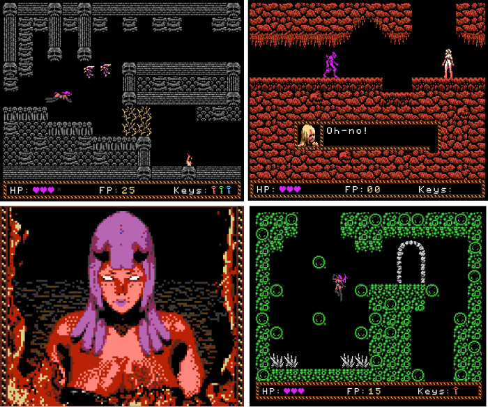 Phoenix Corrupta MSX MSX2 screenshots