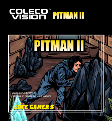 Colecovision Pitman 2 label