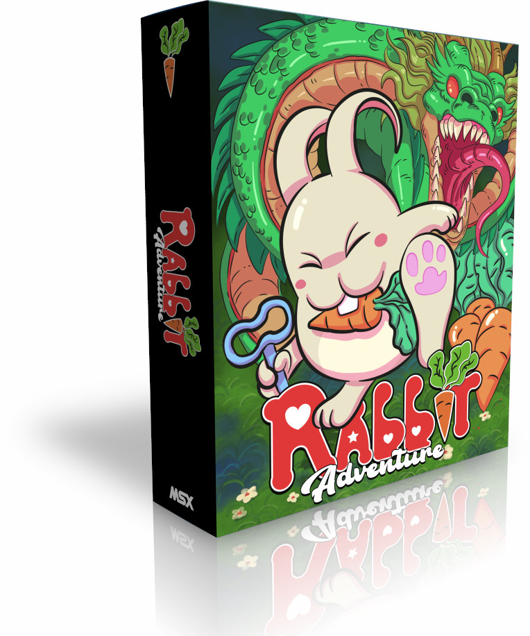 Rabbit Adventure MSX boite