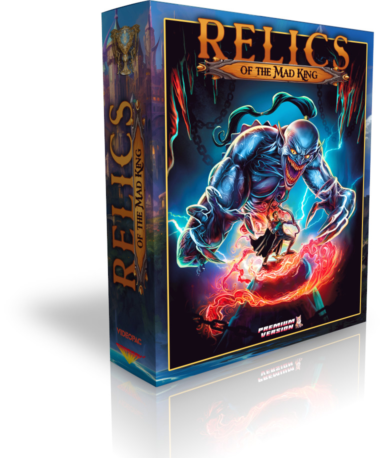 Relics of the mad king Videopac Odyssey 2 box