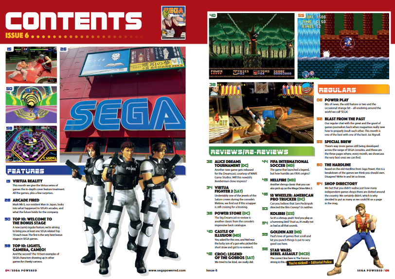 Sega Powered issue 6 magazine sample 1