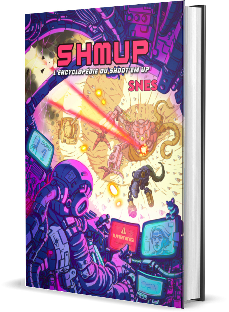 Shmup SNES livre a couverture rigide sur les shoot'em up de la SNES