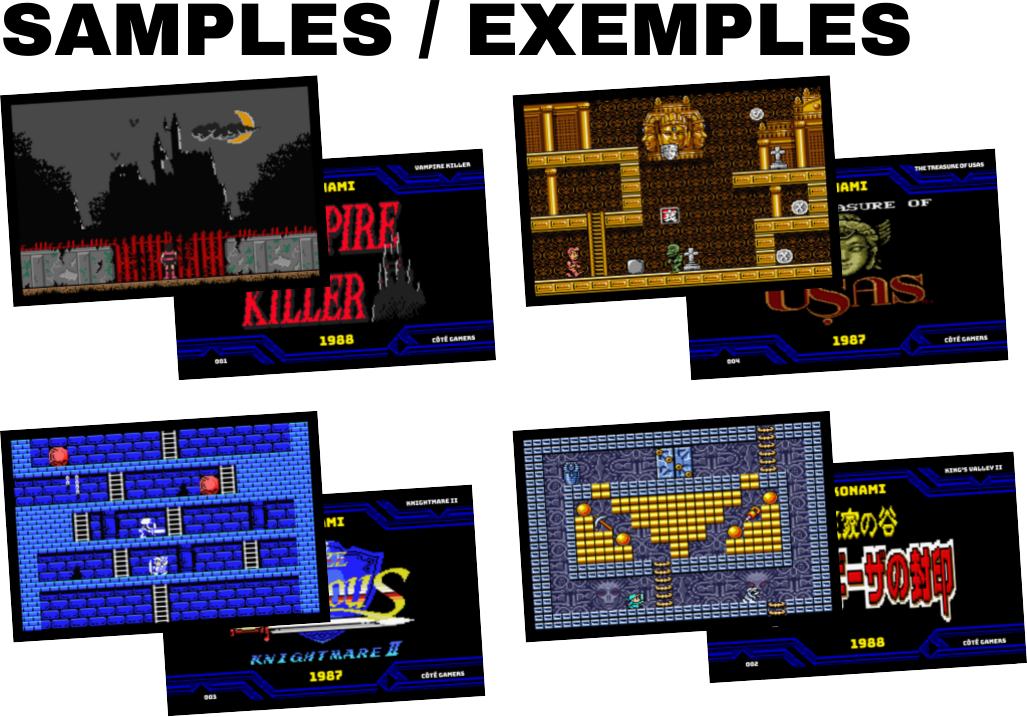 S.O.L.O SOLO MSX free postcards about cult MSX games