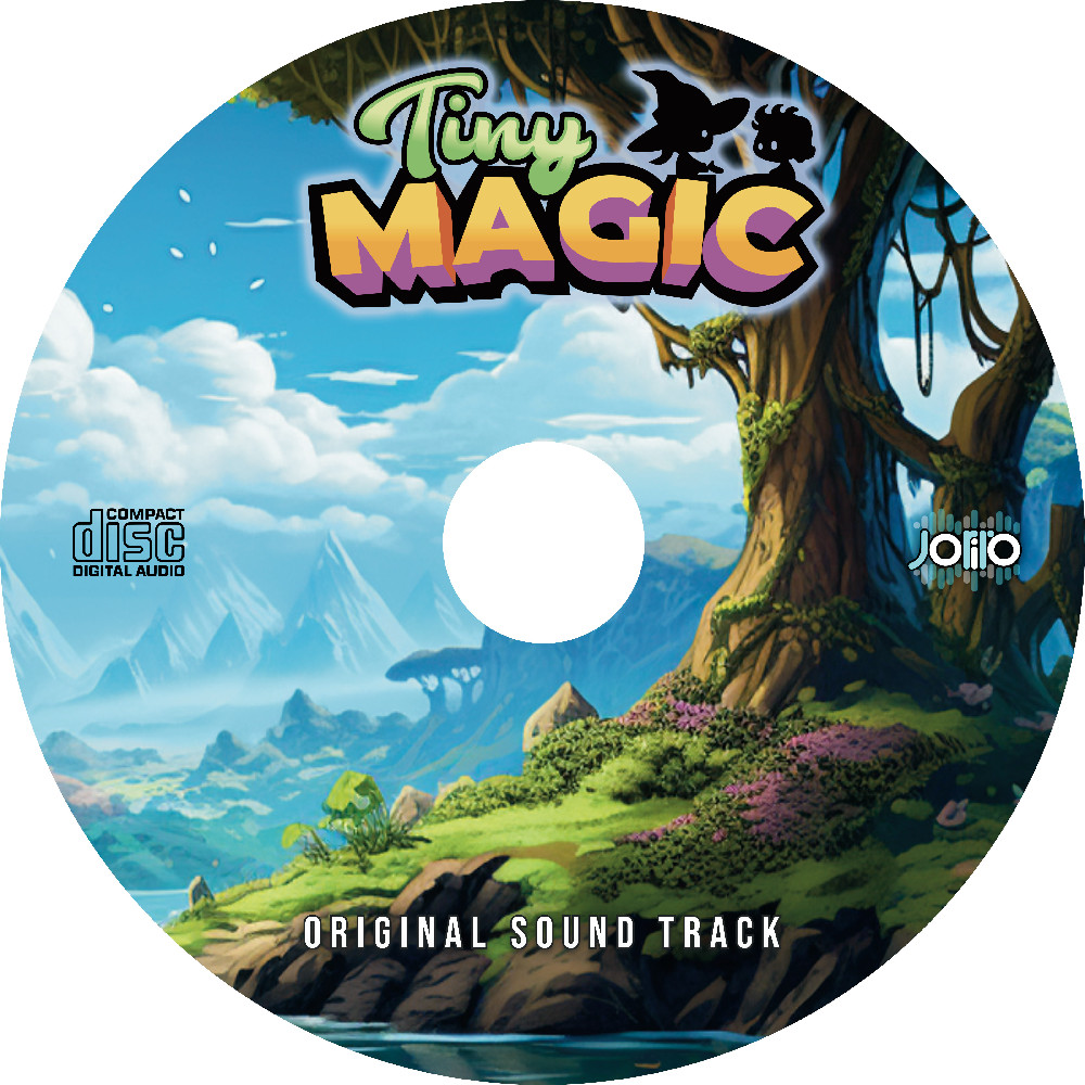 Tiny Magic MSX2 OST CD Audio CD illustration