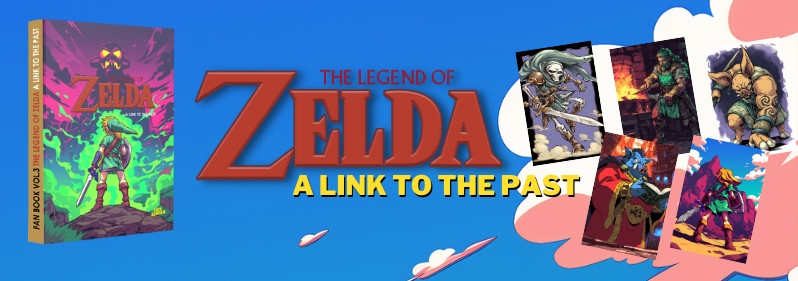 The Legend Of Zelda 3 A link to the past Fan Book banner
