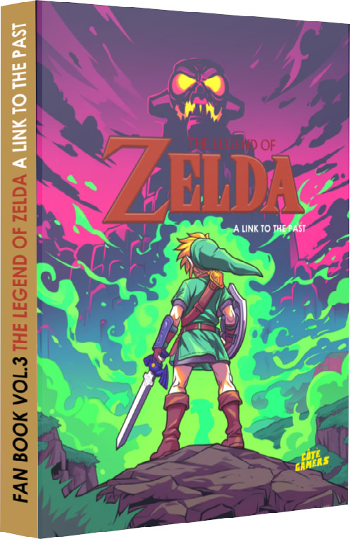 Fan Book Zelda 3 A link to the past livre couverture rigide