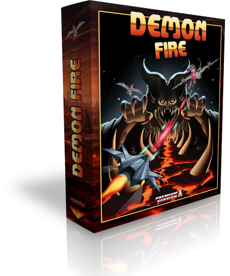 Demon Fire Videopac boite box odyssey 2
