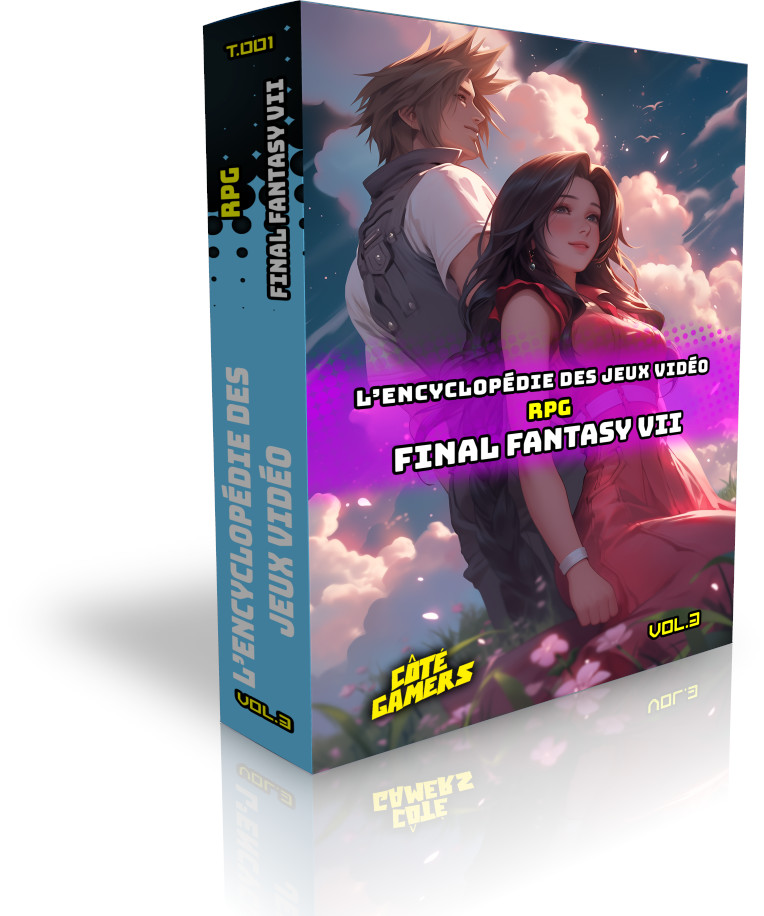 Final Fantasy VII 7 fiches encyclopédiques boîte
