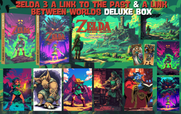 Zelda 3 A link tot the past and A Link Between Worlds Fan Book