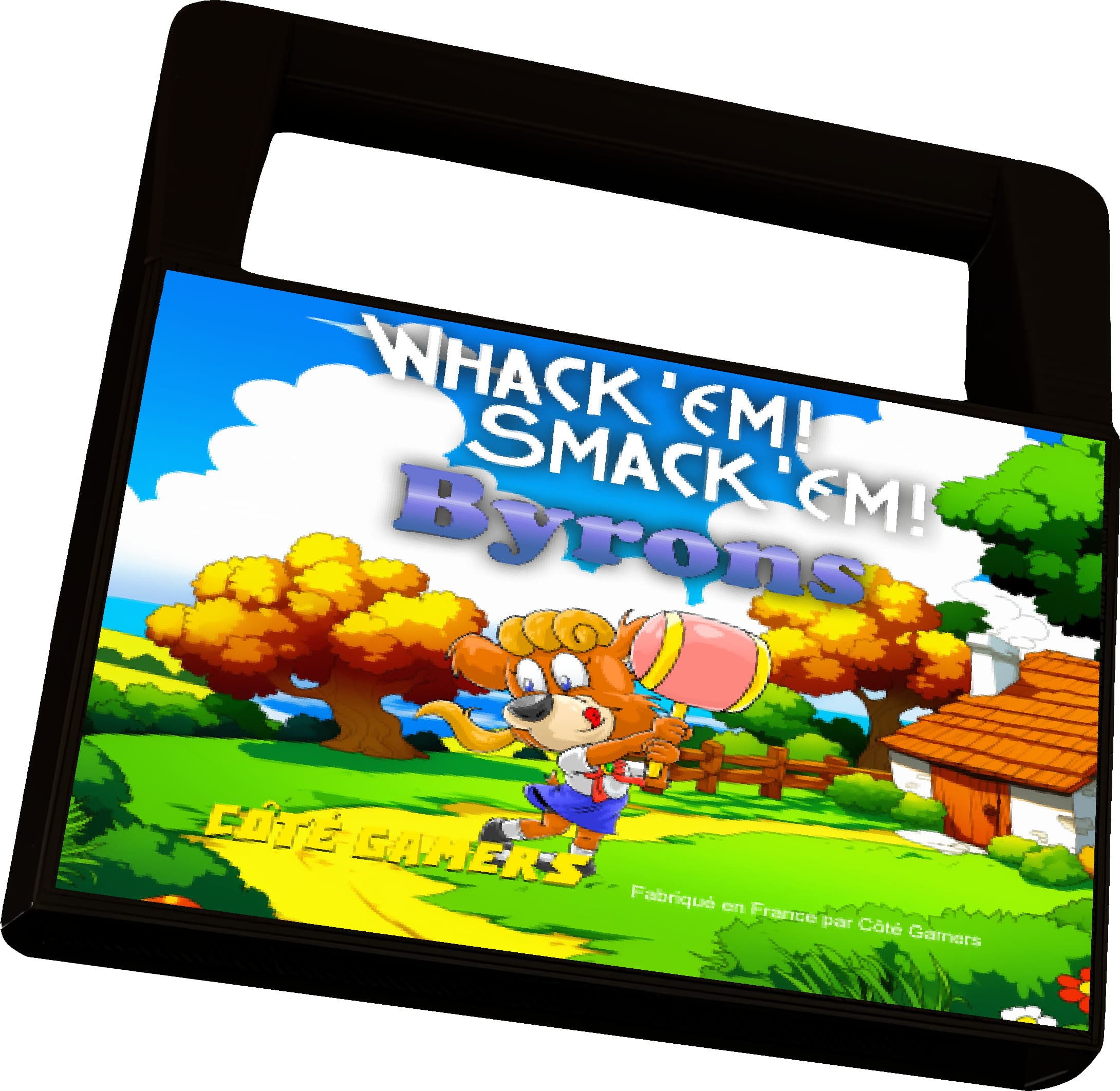 Whack'em Smack'em ColecoVision cartridge and label